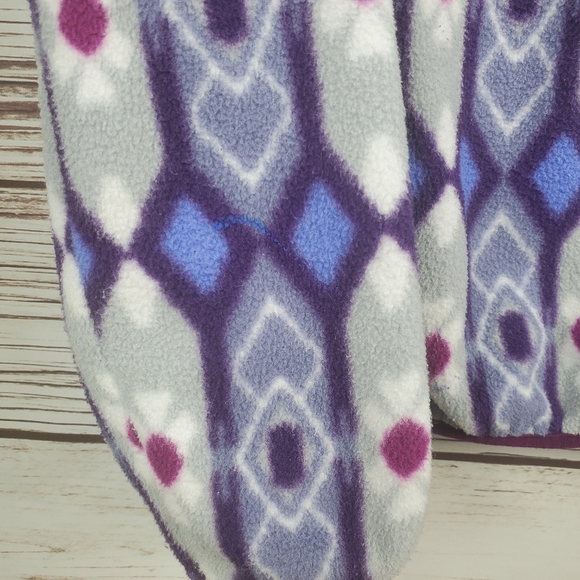 Patagonia Synchilla Womens Small Blue Pine Patch: Lupine Snap-T Hooded Jacket - Picture 6 of 13